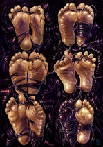 cocooned feet slime tagme // 600x851 // 171.0KB